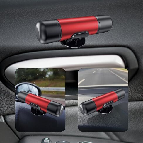 Idealmuzik 2 Pack Safehammer Window Breaker with Seatbelt Cutter,2-in-1 Car Safety Hammer Emergency Escape Tool,Auto Rescue Tool Window Breaker,Life-Saving Emergency Artifact Christmas New Year Gift in Saudi Arabia