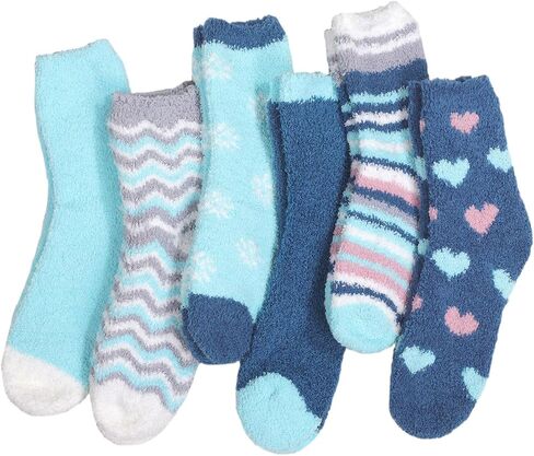 Fuzzy Socks for Women Fluffy Cozy Slipper Socks Fall Thanksgiving Gifts Christmas in Kuwait