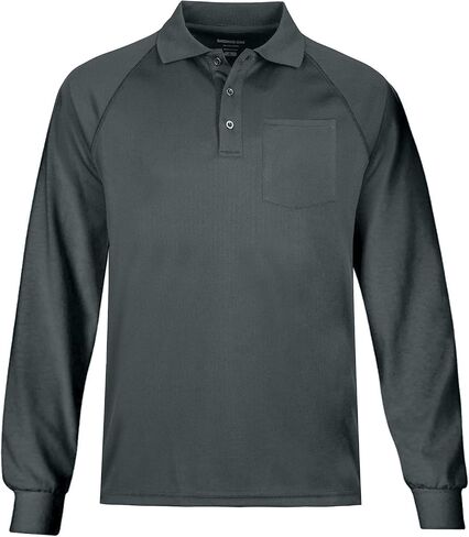 Men's Golf Polo Shirts Long Sleeve Casual Solid Stylish Dry Fit Performance Designed Collared Golf Polo Shirts in Saudi Arabia