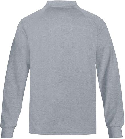 Men's Golf Polo Shirts Long Sleeve Casual Solid Stylish Dry Fit Performance Designed Collared Golf Polo Shirts in Saudi Arabia