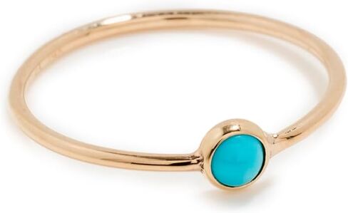 خاتم تكديس أحجار كريمة فيروزية واحدة من Zoe Chicco للسيدات عيار 14 قيراط in Kuwait