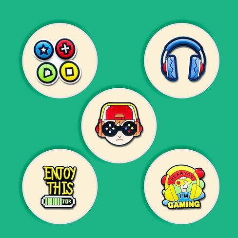 Play Game Shoe Charms, Cool Gaming Charms Pack for Shoe Decoration in Kuwait