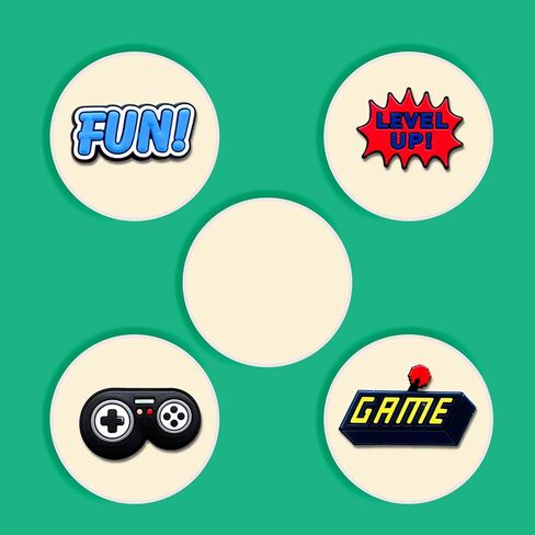 Play Game Shoe Charms, Cool Gaming Charms Pack for Shoe Decoration in Kuwait