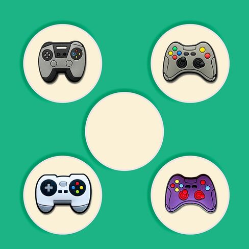 Play Game Shoe Charms, Cool Gaming Charms Pack for Shoe Decoration in Kuwait