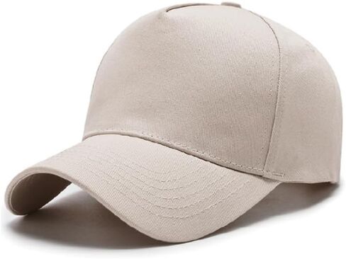 Classic Pure Cotton Baseball Cap, one Size, Suitable for Both Men and Women in Saudi Arabia