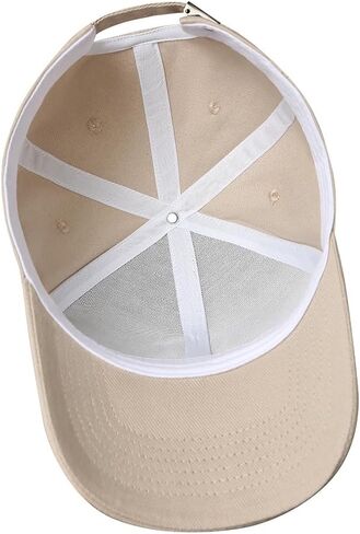 Classic Pure Cotton Baseball Cap, one Size, Suitable for Both Men and Women in Saudi Arabia