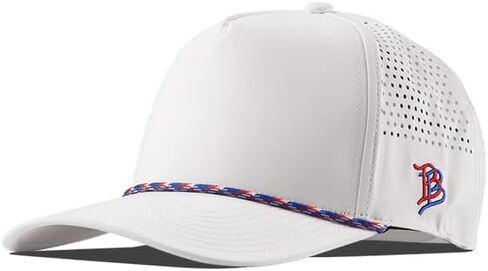 Branded Bills Bare Curved 5 Panel Rope Hat, Adjustable Snapaback, Fitted Style | Lightweight, Comfort Stretch, Quick Dry Cap in Kuwait