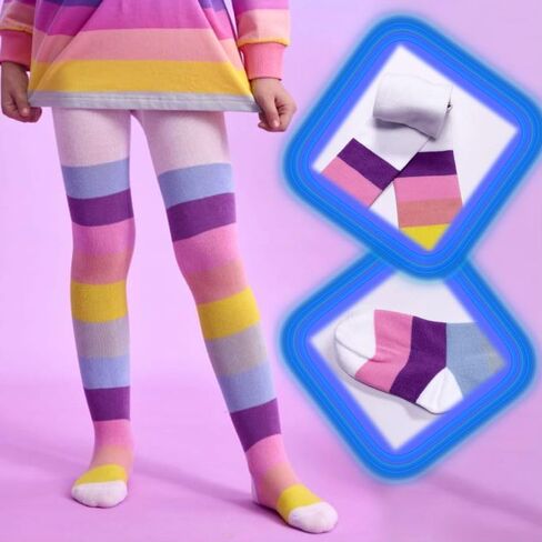 فستان وجوارب شتوية للفتيات من VIKITA LH7607+F5006-4T in Kuwait