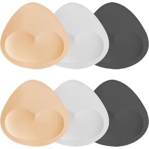 TopBine Bra Pads Inserts Women's Sports Cups Inserts Bra Replacement Inserts Bra Padding for Bikini Swimsuit
