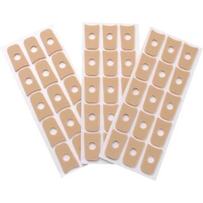 ARTIBETTER 45Pcs Felt Callus Pads Foam Callus Cushion Toe Pads Corn Protector Self Adhesive Soft Foam Corn Pads Toe and Foot Protectors