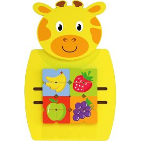 SPARK & WOW Horse Activity Wall Panel - Toddler Activity Center - Wall-Mounted Toy for Kids Aged 18M+ - Decor for Bedrooms and Play Areas