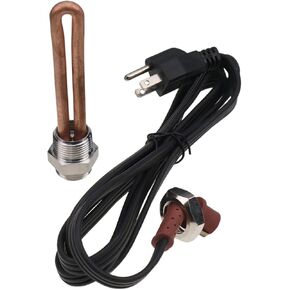 Solarhome 120V 1000W 3/4"NPT Engine Block Heater 1214R 30307 LR93521 Compatible With Caterpillar, Hino, Mack, Mercury, Nissan, Lincoln, International, Detroit