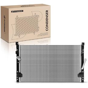 A-Premium Air Conditioning A/C Condenser Compatible with Toyota Tacoma 1995 1996 1997, 2.4L 2.7L 3.4L, Replace# 4664, 8846104020