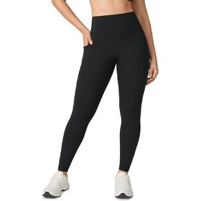 Hugcurve No Front Seam High Waisted Workout Leggings with Pockets for Women Buttery Soft Yoga Pants Gym Tights - 25''