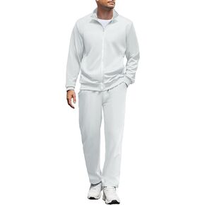 COOFANDY Men's Tracksuits Casual Sweatsuit 2 Piece Full Zip Athletic Jogging Suit Sets Sport Sweat Suit in Kuwait