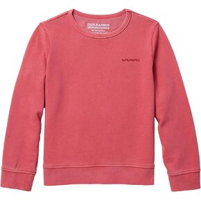 Fair Harbor Kids The Saltaire Crewneck –– Kids's Relaxed Long Sleeve Sweatshirt –– Incredibly Lightweight and Breathable