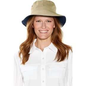 Coolibar UPF 50+ Men's Nate Chlorine Resistant Bucket Hat - Sun Protective
