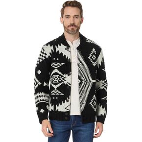 PENDLETON Men's Patchwork Icons Bomber Cardigan