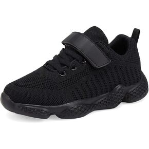 Boys Girls Sneakers Knitted Mesh Sports Shoes Breathable Lightweight Running Shoes for Kids Fashion Athletic Casual Shoes (Little/Big)