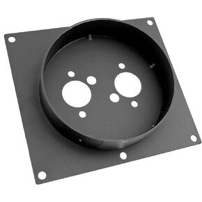 NRC&XRC 1Pack Floor Mount Plate Turret Bracket,30/40/60mm Replace Diesel Heater Mounting Bracket Compatible with Eberspacher Airtronic Webasto Air Top Heater Black (60mm)