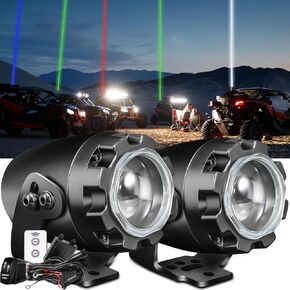 (2024 New) Lumimotor Whip Lights for UTV ATV Whipless Lighted Antenna Whip for UTV ATV Polaris RZR Can-Am SXS Truck, 3 Years Warranty