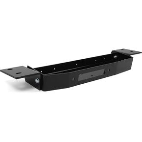 KUAFU Semi-Hidden Fixed Winch Mount Compatible with 1997-2004 Ford Expedition F150 F250 F350 F450 F550 Assembly Black Steel Powder Coated Heavy Duty