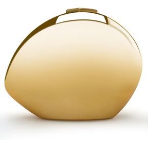 Metallic Acrylic Clutch Shell Pebble Purse Sparkly Evening Hnadbag for Women Wedding Prom Dress Clutch Bag