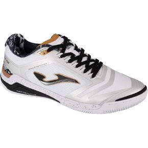Joma Invicto 2432 in INVS2432IN, Mens, White/Black/Gold, 8.5 US