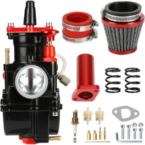 PWK 28mm Carburetor Carb Kit for Predator 212 224 196cc Coleman CT200U-EX CT200U BT200X Mini Bike Baja Warrior MB200 KT196 GX160 6.5hp Engine High Powersports Parts