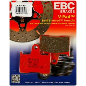 EBC Brakes FA254V V-Pad Semi-sintered Touring Bike Disc Brake Pad