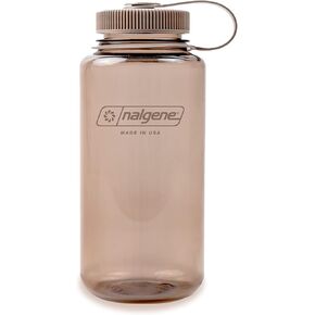Nalgene Water Bottle - Lightweight Sustain Tritan BPA-Free Shatterproof Bottle for Backpacking, Hiking, Gym, 32 OZ, Wide Mouth, Pastel Green