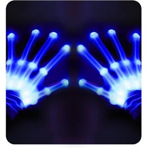 LED Light Up Gloves Boys Toys Age 8-14 Year Old Cool Toys for Boys Girls Gifts for Halloween Christmas Stocking Stuffers