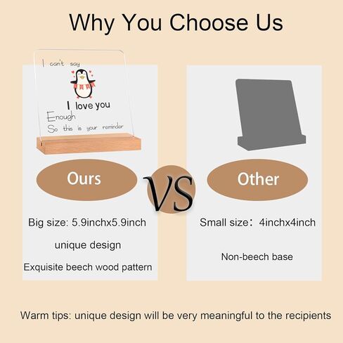 لافتة مكتب Little Reminders، ديكور مكتب ملهم، أنت كافي لافتة تحفيزية هدايا تشجيعية 5.9x5.9 بوصة (متعددة الألوان) in Kuwait