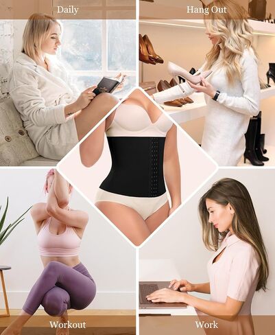 Ganado Waist Trainer for Women Tummy Control Waist Cincher Corset Shapewear in Kuwait