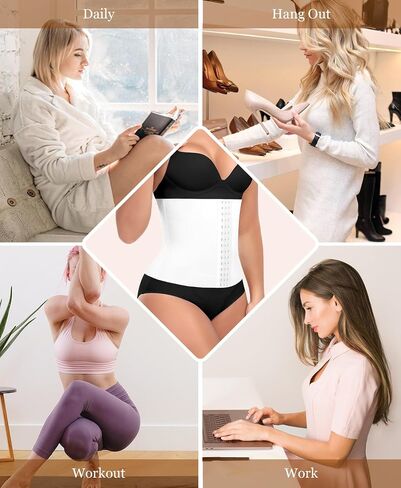 Ganado Waist Trainer for Women Tummy Control Waist Cincher Corset Shapewear in Kuwait