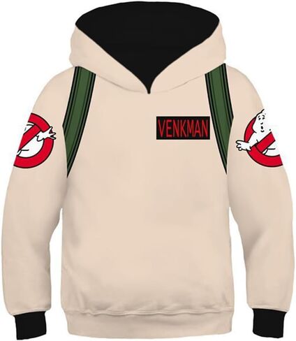 Anime Kids Hoodie Ghoul Hunter Cosplay Sweatshirt 3D Printed Zip Up Halloween Costume Jackets Coat in Kuwait
