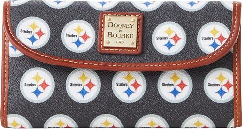 Dooney & Bourke Wallet, Nfl Steelers Continental Clutch Wallet in Saudi Arabia