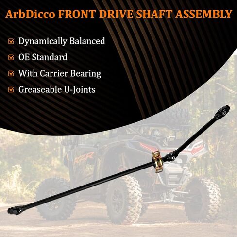 PRP-PO-09-006 مجموعة عمود المحرك الأمامي متوافقة مع Polaris RZR XP 1000 2014-2022، محرك الشبح الأمامي المتوازن ديناميكيًا 1333350 1333424 in Kuwait