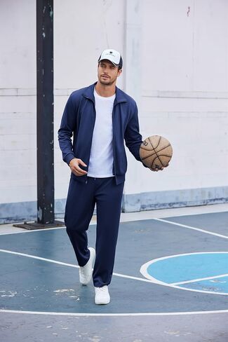 COOFANDY Men's Tracksuits Casual Sweatsuit 2 Piece Full Zip Athletic Jogging Suit Sets Sport Sweat Suit in Saudi Arabia