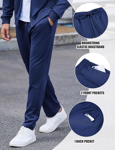 COOFANDY Men's Tracksuits Casual Sweatsuit 2 Piece Full Zip Athletic Jogging Suit Sets Sport Sweat Suit in Saudi Arabia