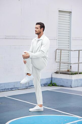 COOFANDY Men's Tracksuits Casual Sweatsuit 2 Piece Full Zip Athletic Jogging Suit Sets Sport Sweat Suit in Kuwait