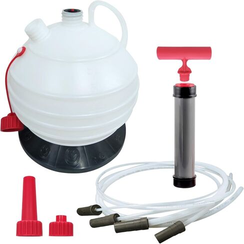 9L Vacuum Oil Extractor Pump Automotive Oil Suction Pump Extractor Oil Evacuation Pump Suitable for Automotive,Jet Skis, Pressure Washers, Tractors in Saudi Arabia