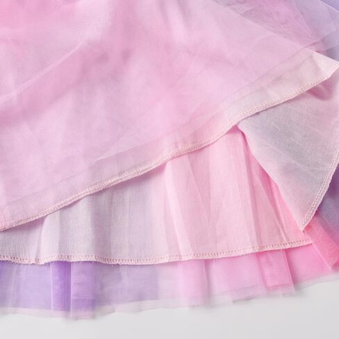 DXTON Girls Toddler Tutu Dresses Winter Long Sleeve Tulle for Party Casual Outfits 2-12T in Kuwait