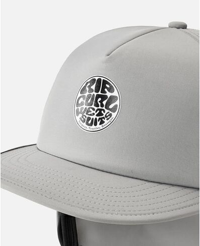 Rip Curl Men's UPF 50+ Quick Dry High Profile Surf Hat with Removable Neck Flap in Kuwait