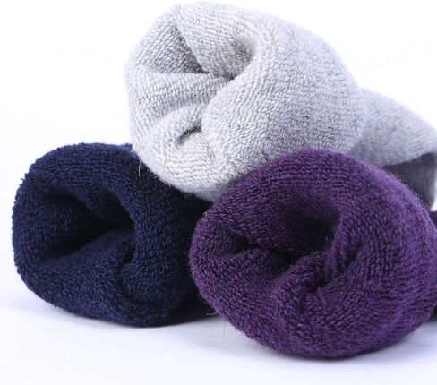 Jeasona Wool Hiking Socks for Women Warm Winter Thermal Thick Socks for Cold Weather Cozy Gifts for Women Mom 5 Pairs in Kuwait