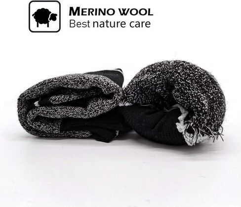 HIGHCAMP 2 Pairs Merino Wool Men Women Cold Weather Ski Snow Snowboard Socks for Skiing,Snowboarding,Winter Hunting in Saudi Arabia