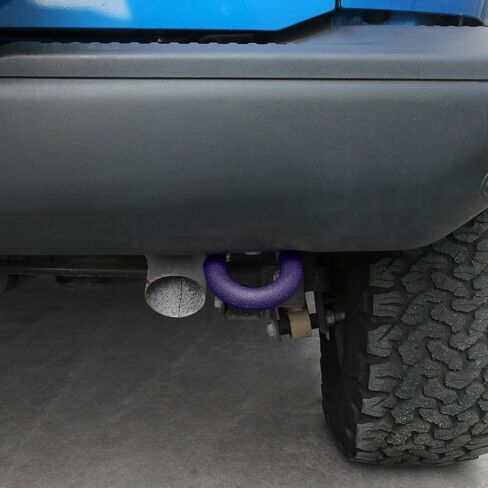 RT-TCZ Rear Bumper Tow Hook Covers Rubber Protector Cover Exterior Accessories for Ford Bronco 2021-2025 (Red) in Saudi Arabia