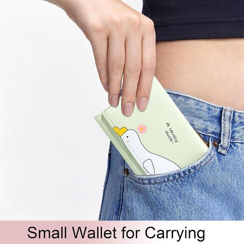 Sunwel Fashion Girls Cute Wallet 3D Duck Whale Mini Wallet Small Wallet Credit Card Holder ID Window for Women (PURPLE) in Saudi Arabia
