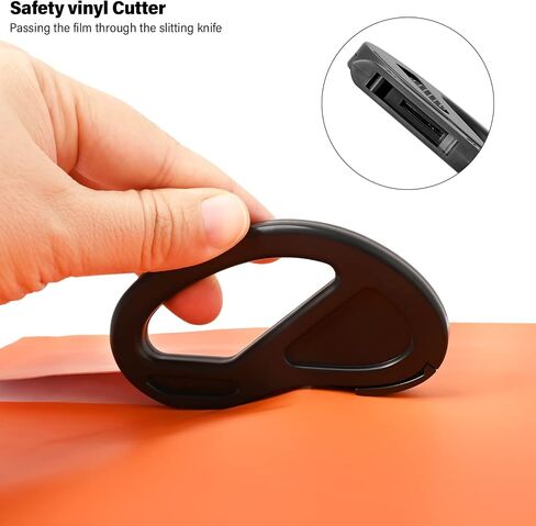 EHDIS Wrapping Paper Rolls Cutter,Gift Wrap Cutter,Wrapping Paper Cutter Straight and Smooth Cutting Wrapping Paper Cutter for Christmas Birthday Holiday,Snitty Safety Vinyl Film Cutter-2PCS in Saudi Arabia