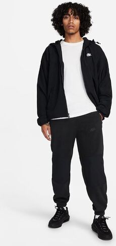 Nike Club Fleece Men's Polar Fleece Pants (FB8384-010, Black/Black) in Saudi Arabia